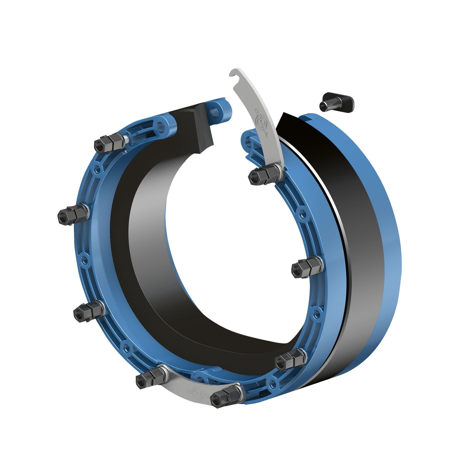 Ansicht eines Curaflex Nova® Uno/T Dichtungseinsatzes von DOYMA.